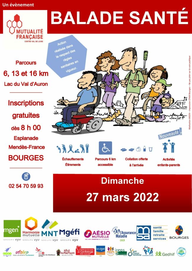 Affiche Balade Santé 2022