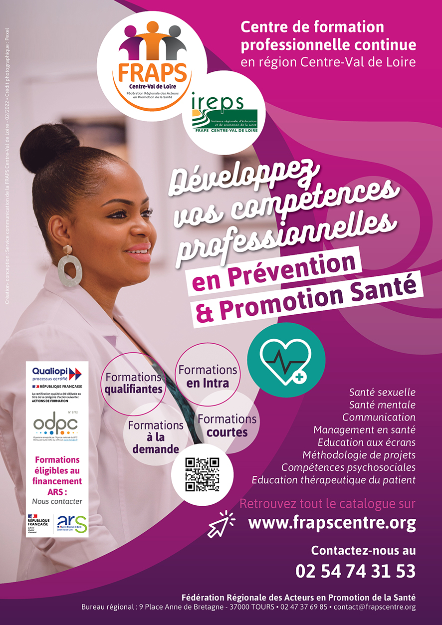 Formations En Prévention Et Promotion De La Santé De La FRAPS Centre ...