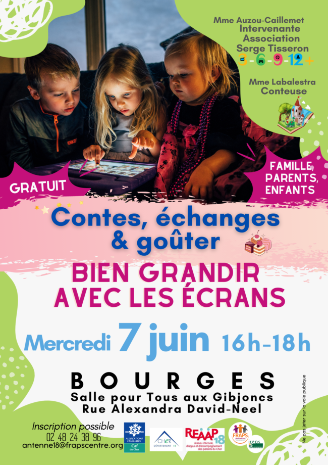 Bien grandir avec les écrans – Bourges
