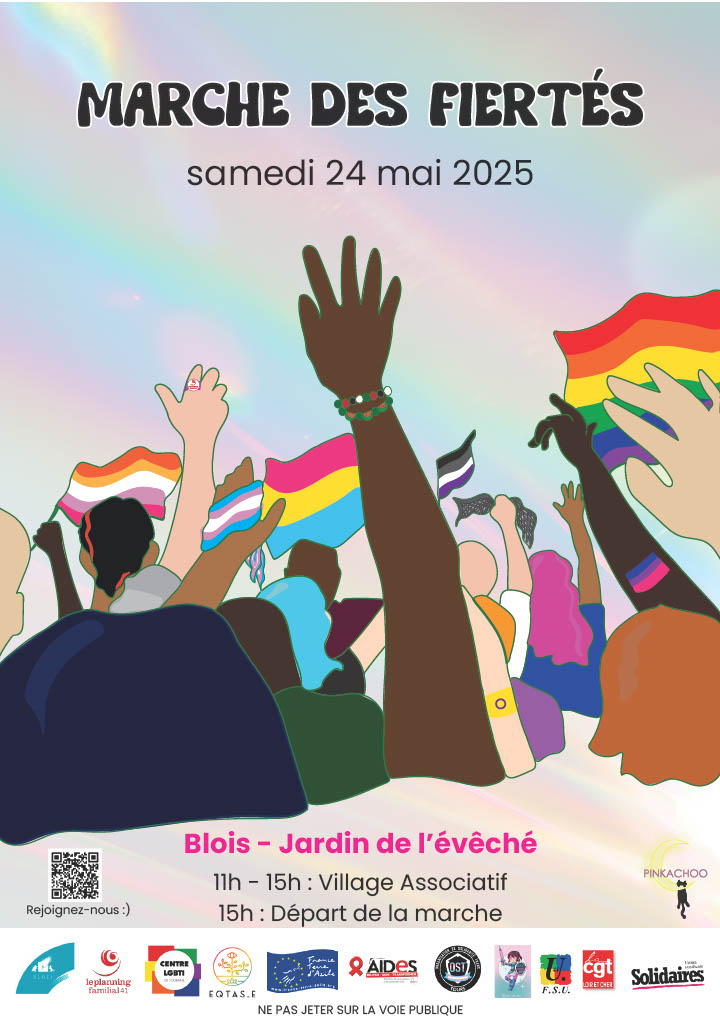 Affiche Marche des fiertés 2025