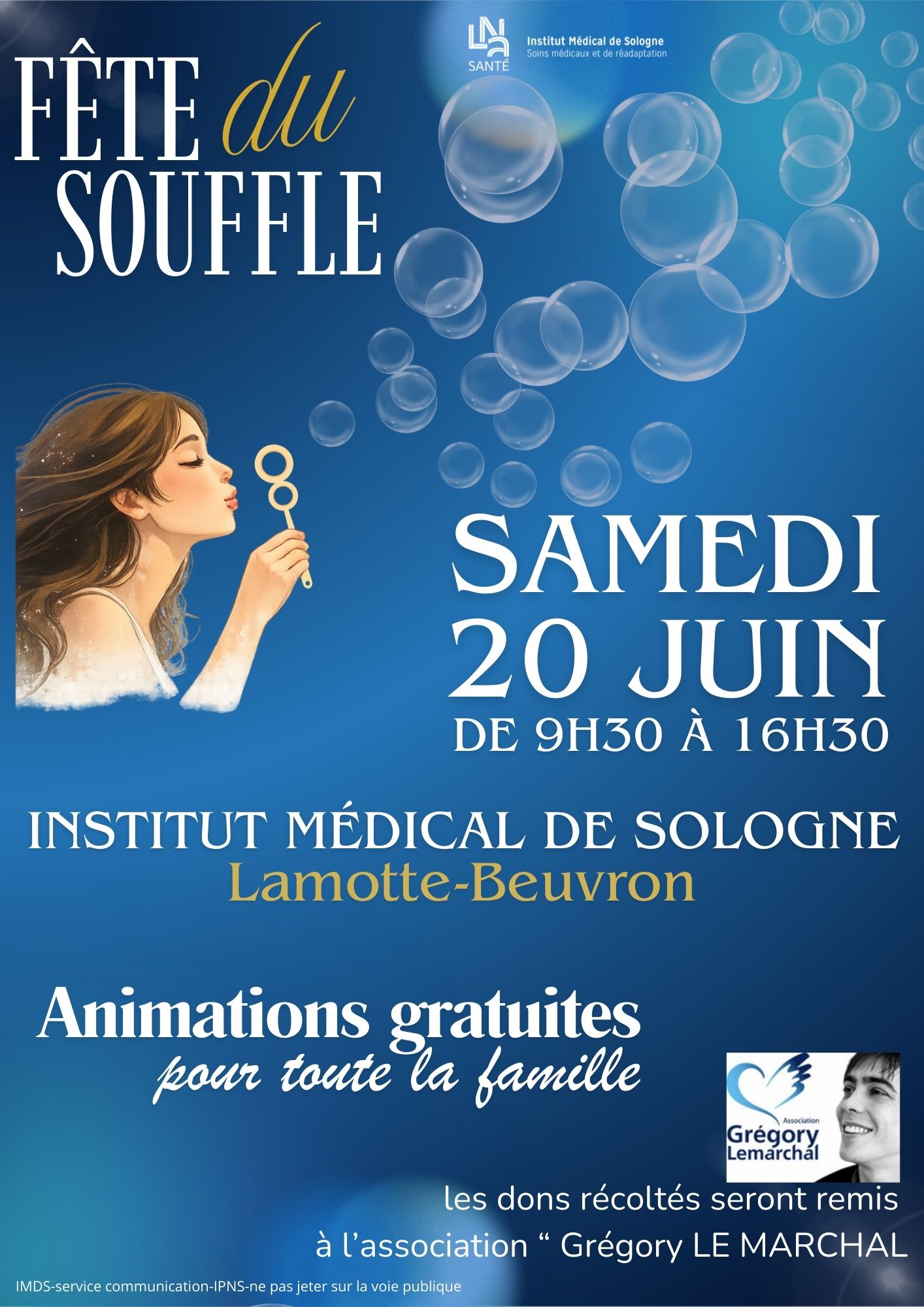 La fête du souffle à l&rsquo;Institut Médical de Sologne