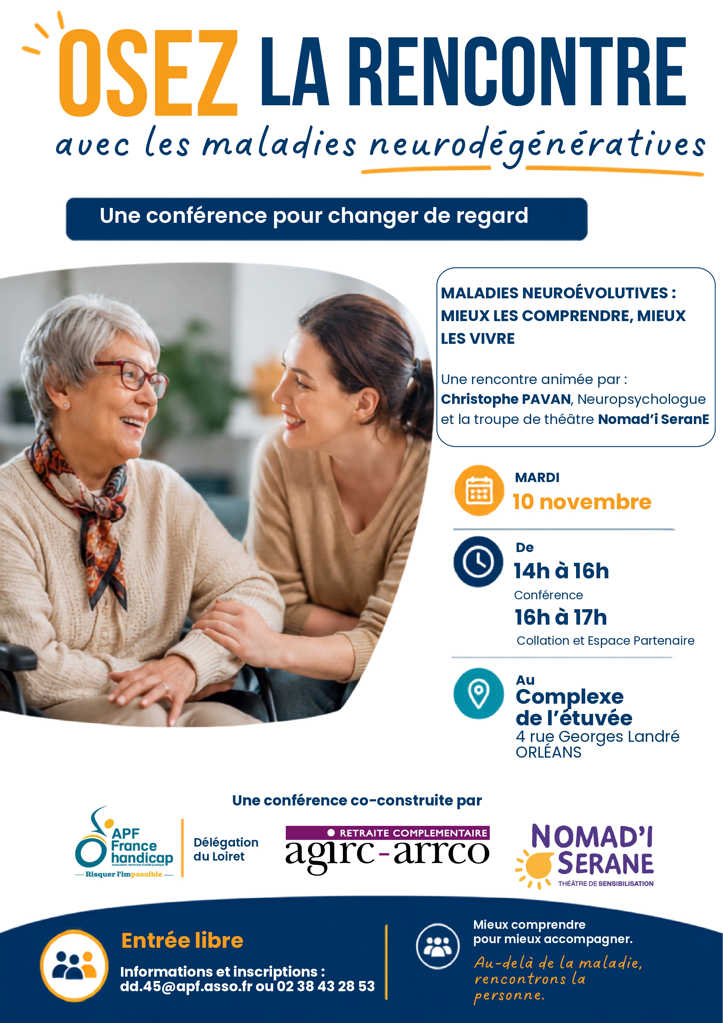 Oser la rencontre avec les maladies neuro-dégénératives