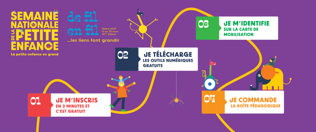 La Semaine Nationale de la Petite Enfance du 13 au 20 mars 2027